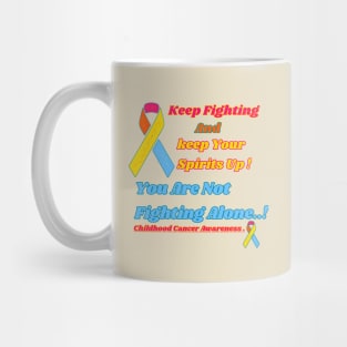 Children's Cancer Awareness Shirt. Mug